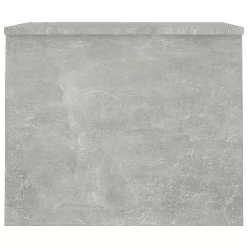  betonszürke szerelt fa dohányzóasztal 80 x 50,5 x 41,5 cm