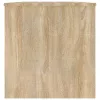  sonoma tölgy színű szerelt fa dohányzóasztal 102x50x52,5 cm