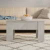  betonszürke szerelt fa dohányzóasztal 79x49x41 cm