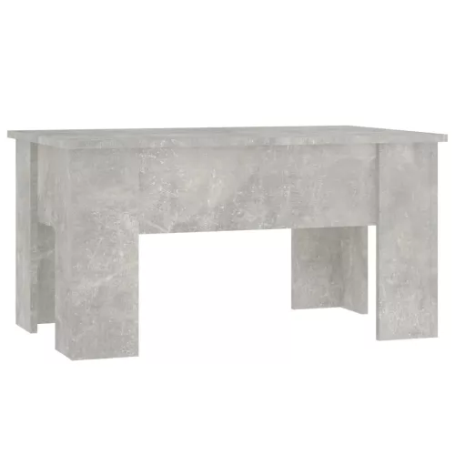  betonszürke szerelt fa dohányzóasztal 79x49x41 cm