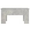  betonszürke szerelt fa dohányzóasztal 79x49x41 cm