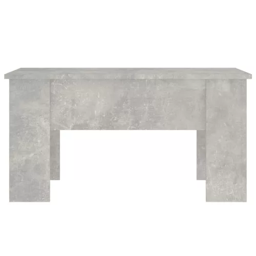  betonszürke szerelt fa dohányzóasztal 79x49x41 cm