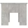 betonszürke szerelt fa dohányzóasztal 79x49x41 cm