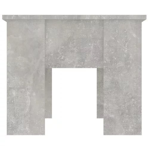 betonszürke szerelt fa dohányzóasztal 79x49x41 cm