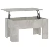  betonszürke szerelt fa dohányzóasztal 79x49x41 cm