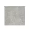  betonszürke szerelt fa dohányzóasztal 102 x 50,5 x 46,5 cm
