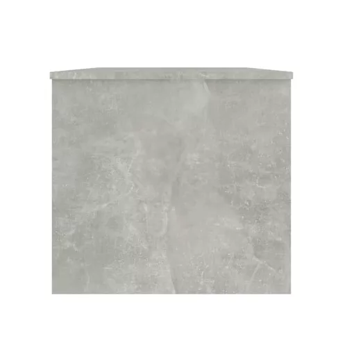  betonszürke szerelt fa dohányzóasztal 102 x 50,5 x 46,5 cm