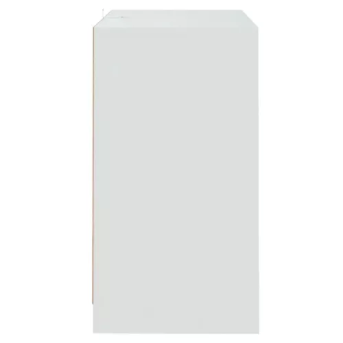  fehér szerelt fa tálalószekrény 70x41x75 cm