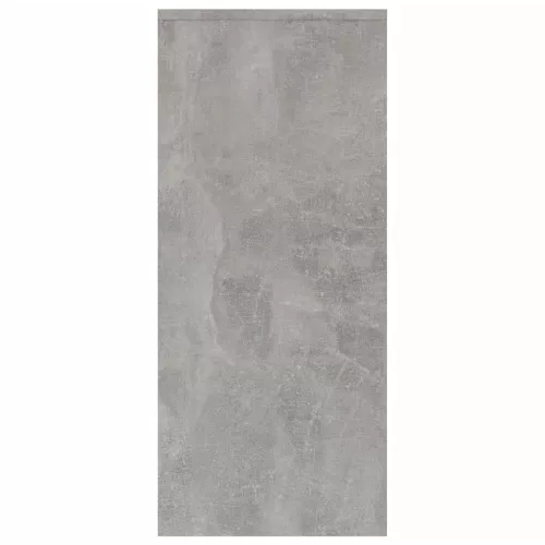  betonszürke szerelt fa tálalószekrény 102 x 33 x 75 cm
