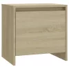  2 db sonoma tölgy éjjeliszekrény 45x34x44,5 cm