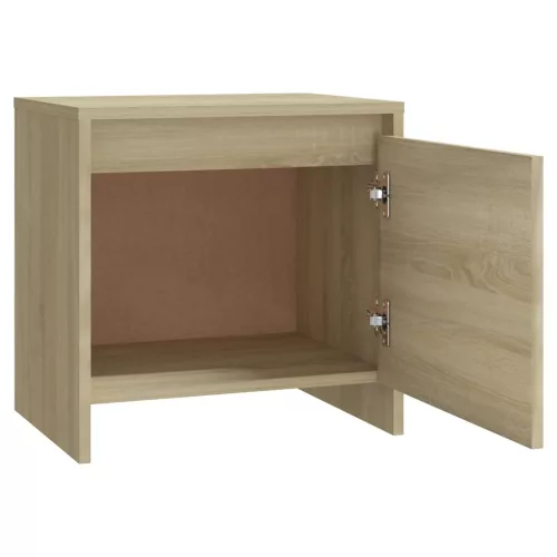 2 db sonoma tölgy éjjeliszekrény 45x34x44,5 cm