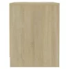  2 db sonoma tölgy éjjeliszekrény 45x34x44,5 cm