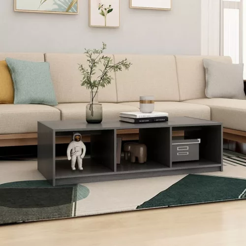  tömör fenyőfa dohányzóasztal 110 x 50 x 34 cm