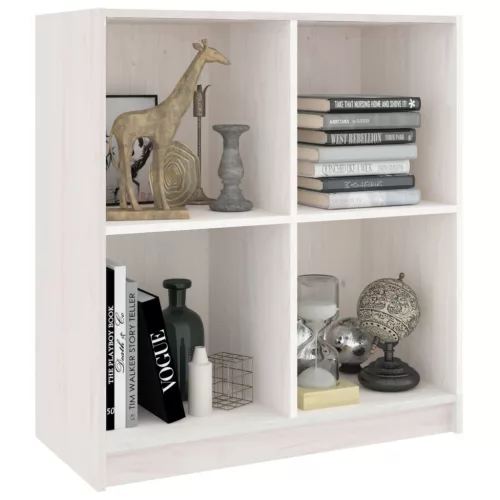  fehér tömör fenyőfa tálalószekrény 70 x 33 x 76 cm