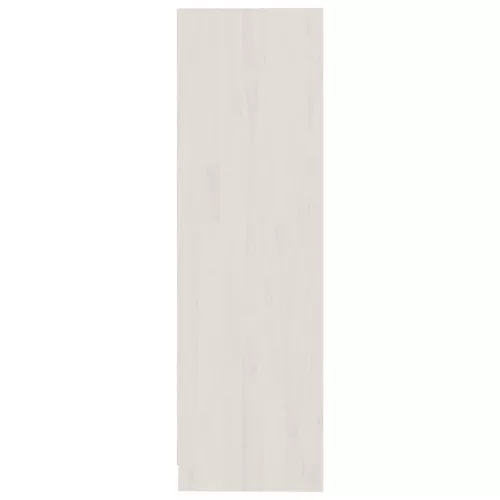  fehér tömör fenyőfa könyvszekrény/térelválasztó 104x33,5x110 cm