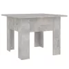  betonszürke szerelt fa dohányzóasztal 55 x 55 x 42 cm