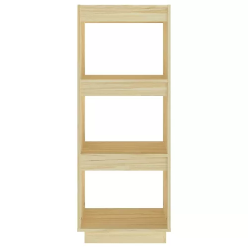  tömör fenyőfa könyvszekrény/térelválasztó 40 x 35 x 103 cm