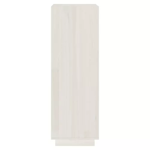  fehér tömör fenyőfa könyvszekrény/térelválasztó 40x35x103 cm