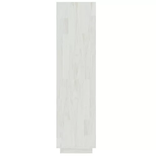  fehér tömör fenyőfa könyvszekrény/térelválasztó 40x35x135 cm