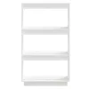  fehér tömör fenyőfa könyvszekrény/térelválasztó 60x35x103 cm