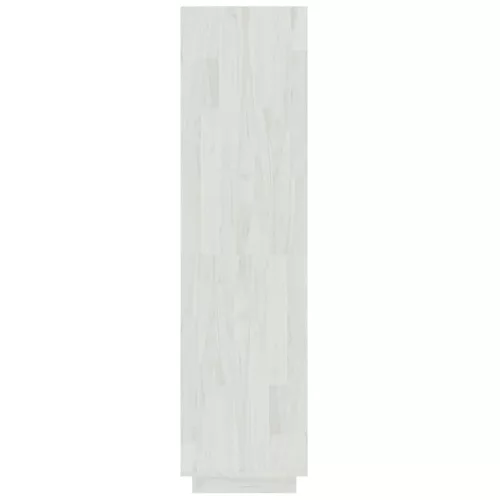  fehér tömör fenyőfa könyvszekrény/térelválasztó 60x35x135 cm 