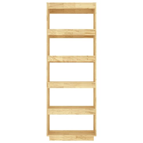  tömör fenyőfa könyvszekrény/térelválasztó 60 x 35 x 167 cm