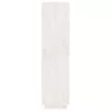  fehér tömör fenyőfa könyvszekrény/térelválasztó 80x35x135 cm 