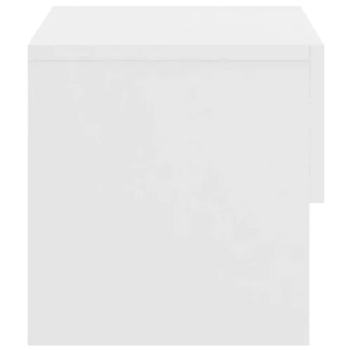  fehér falra szerelhető éjjeliszekrény