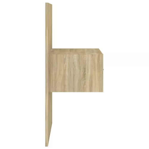  sonoma tölgy színű falra szerelhető éjjeliszekrény