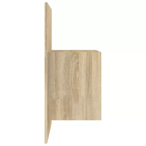  2 db sonoma tölgy színű falra szerelhető éjjeliszekrény