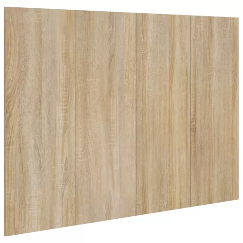  sonoma tölgy szerelt fa ágyfejtámla 120x1,5x80 cm