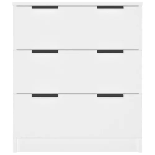  fehér szerelt fa tálalóasztal 60 x 30 x 70 cm