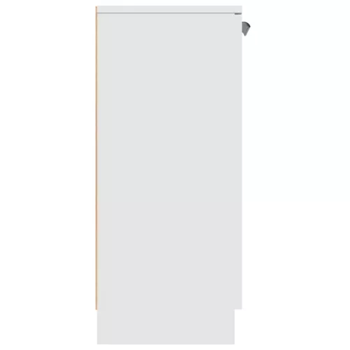  fehér szerelt fa tálalóasztal 60 x 30 x 70 cm