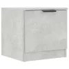  betonszürke éjjeliszekrény 40 x 39 x 40 cm