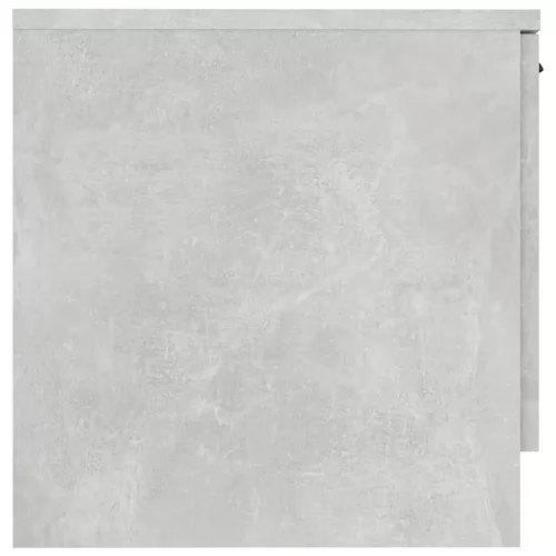  betonszürke éjjeliszekrény 40 x 39 x 40 cm