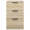  sonoma-tölgyszínű éjjeliszekrény 40 x 36 x 65 cm