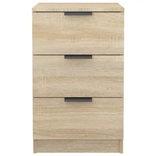  sonoma-tölgyszínű éjjeliszekrény 40 x 36 x 65 cm