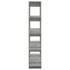  betonszürke könyvszekrény/térelválasztó 100 x 30 x 160 cm