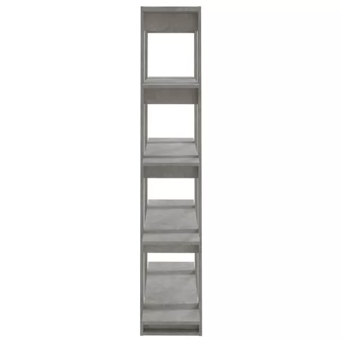  betonszürke könyvszekrény/térelválasztó 100 x 30 x 160 cm