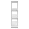  fehér könyvszekrény/térelválasztó 100x30x123,5 cm