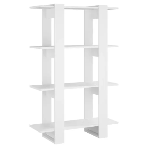  fehér könyvszekrény/térelválasztó 80 x 30 x 123,5 cm