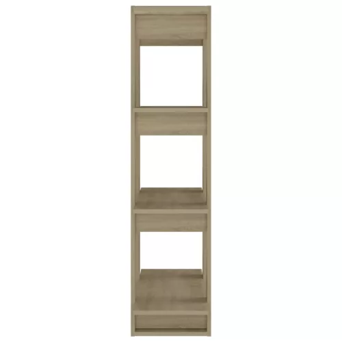  sonoma tölgy színű könyvszekrény/térelválasztó 80x30x123,5 cm