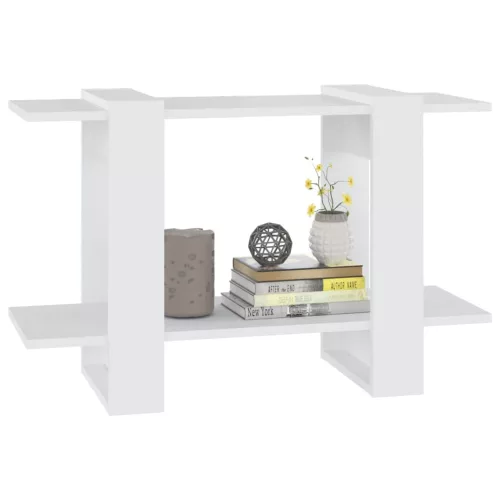  fehér könyvszekrény/térelválasztó 80 x 30 x 51 cm