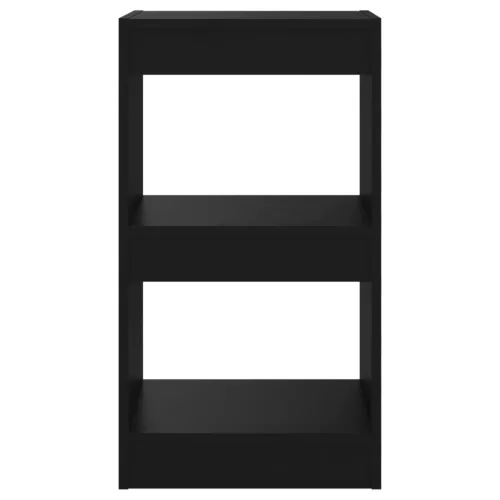  fekete könyvszekrény/térelválasztó 40 x 30 x 72 cm