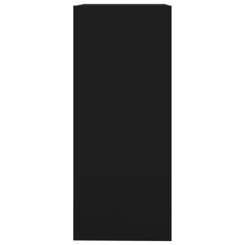  fekete könyvszekrény/térelválasztó 40 x 30 x 72 cm