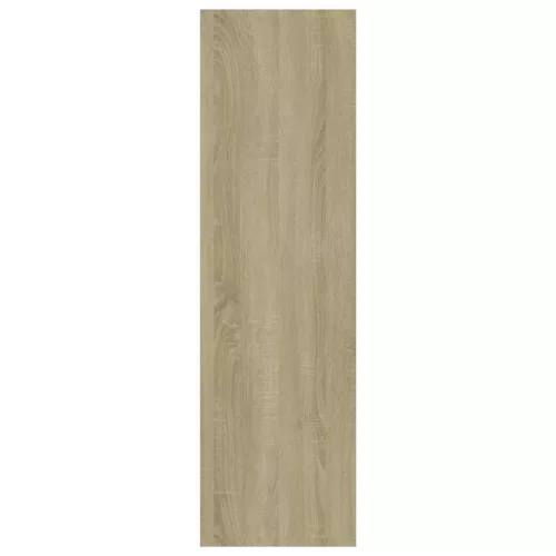  sonoma tölgy szerelt fa könyvszekrény/térelválasztó 40x30x103cm