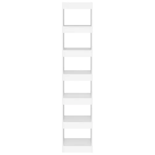  fehér térelválasztó könyvszekrény 40 x 30 x 198 cm