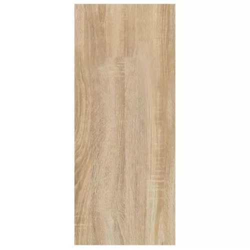  sonoma-tölgyszínű térelválasztó könyvszekrény 60 x 30 x 72 cm