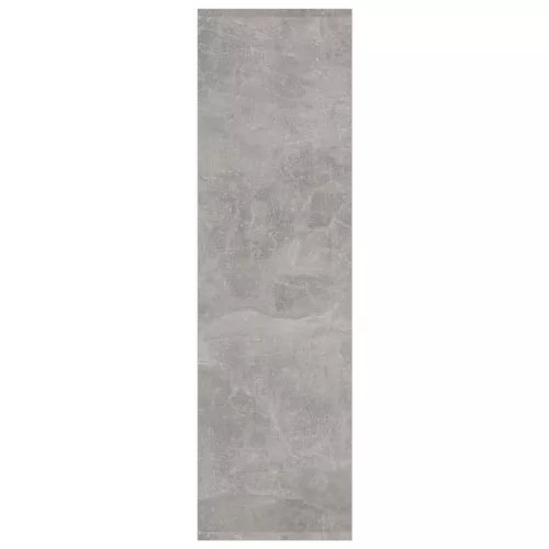  betonszürke szerelt fa könyvszekrény/térelválasztó 60x30x103 cm