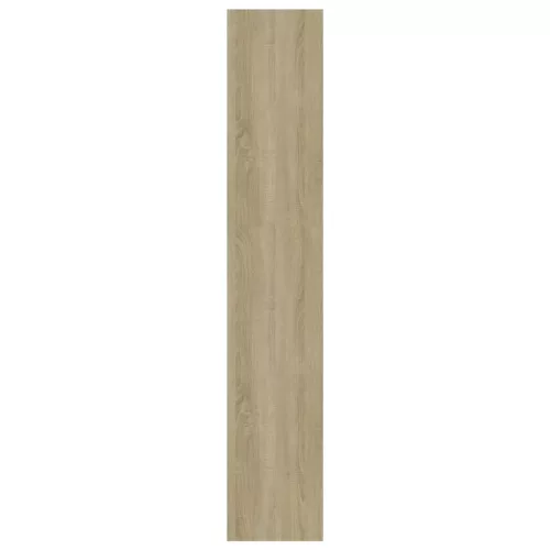  sonoma tölgy színű fa könyvszekrény/térelválasztó 60x30x166 cm